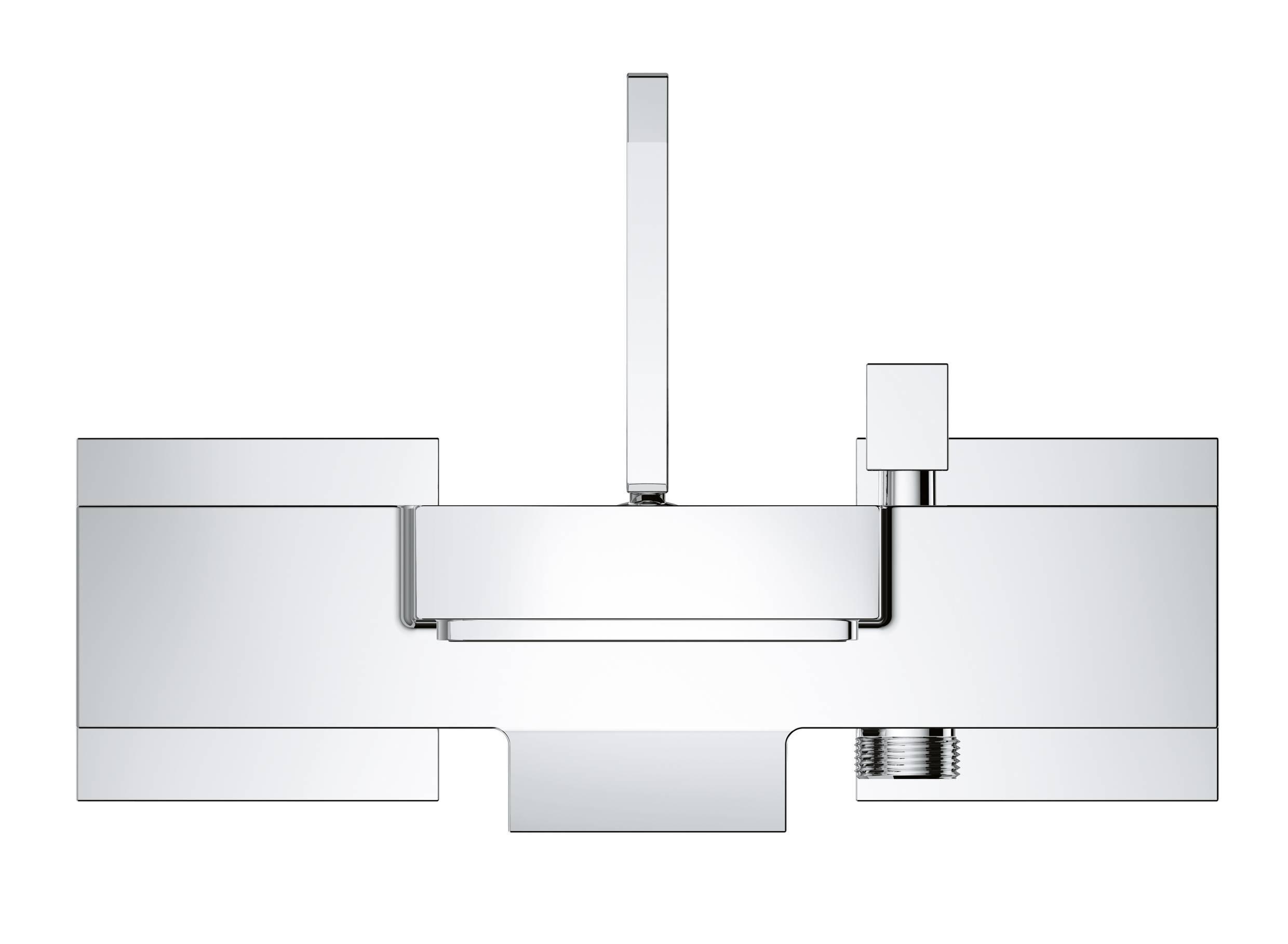 Cмеситель для ванны Grohe Eurocube Joy 23666000 однорычажный Хром (113302) - фото 2