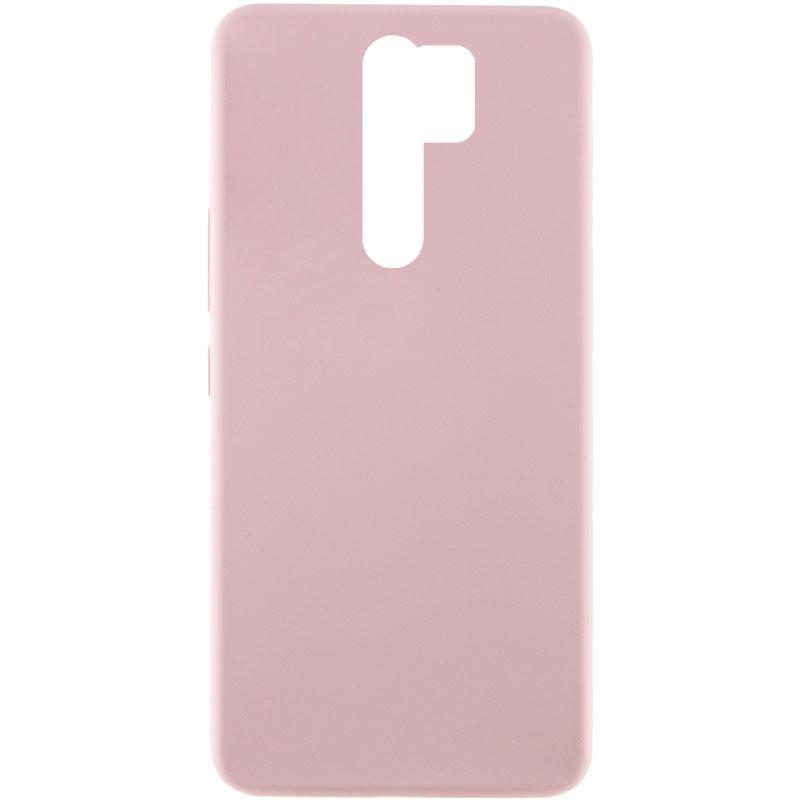 Противоударный чехол Silicone Cover Lakshmi (AAA) для Xiaomi Redmi Note 8 Pro Розовый / Pink Sand