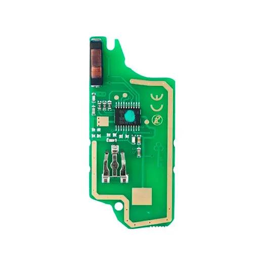 Плата выкидного ключа Peugeot PCF7961 ID46 CE0536 FSK (22931687)