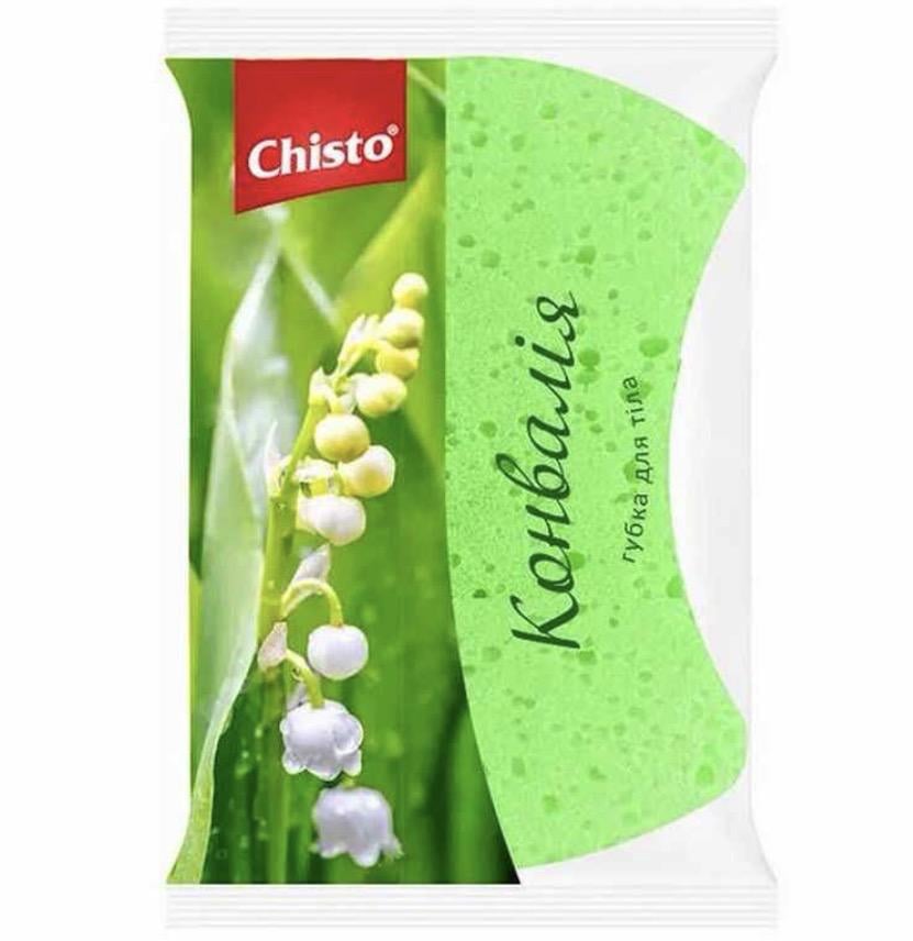 Губка банная поролоновая Chisto Ландыш (36078748)