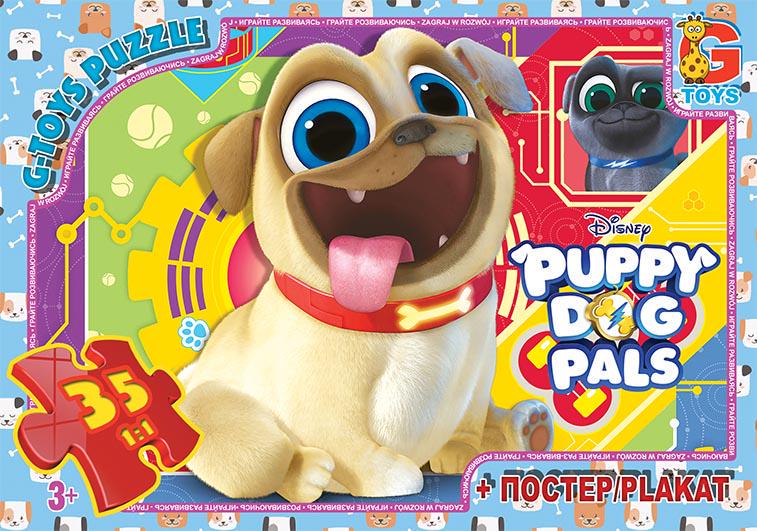 Пазли G-Toys MD400 із серії веселі мопси puppy dog pals 35 ел. (MTT-165388)