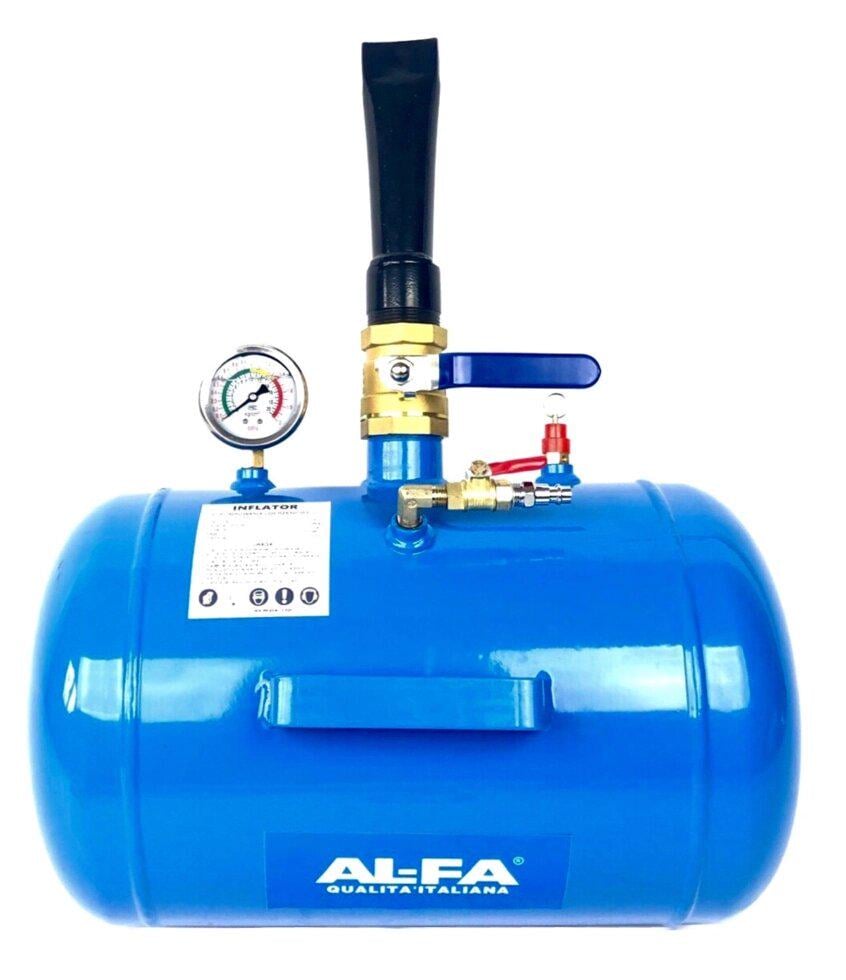 Инфлятор Al-fa для взрывной накачки шин 21 л (10406)