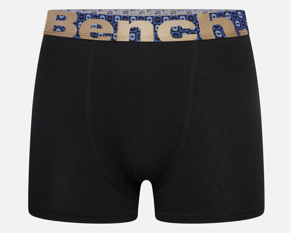 Набір трусів боксерів чоловічих анатомічних Bench Underwear Boxer Shorts 3 шт. М Чорний/Різнокольоровий (344565) - фото 4 Набір трусів боксерів чоловічих анатомічних Bench Underwear Boxer Shorts 3 шт. М Чорний/Різнокольоровий (344565) - фото 4