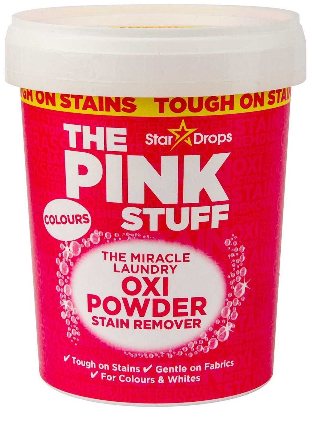 Пятновыводитель The Pink Stuff Oxi Powder Stain Remover Colour 1 кг (E-00301) - фото 1