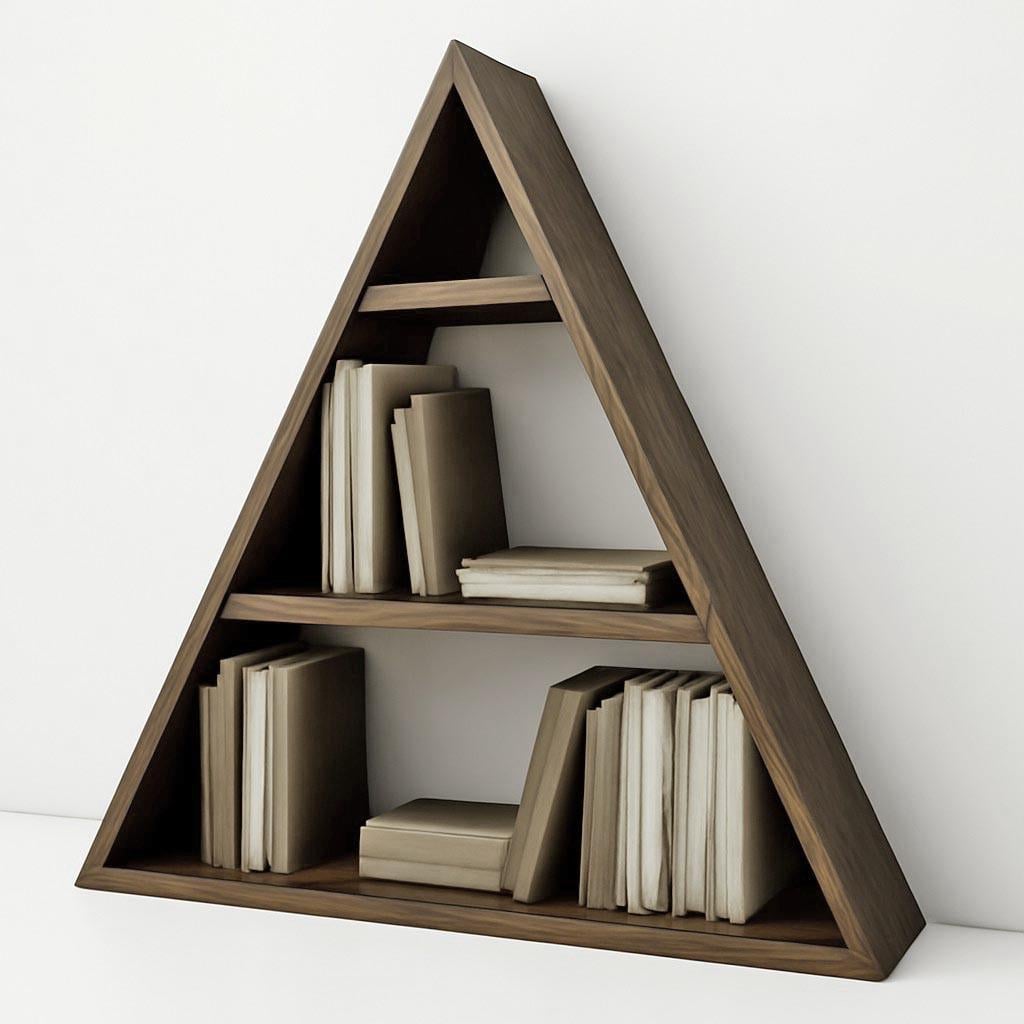 Полка книжная настольная из дерева Хамароис Палисандр (КПА-012102)