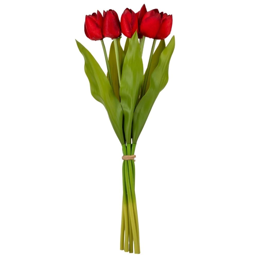 Букет тюльпанов Красочность 40 см Красный (9129-023) Букет тюльпанов Красочность 40 см Красный (9129-023)