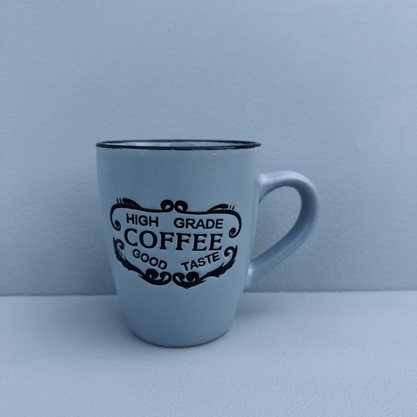 Чашка Interos Coffee 20222/89065 350 мл Сірий (2691604487) - фото 1 Чашка Interos Coffee 20222/89065 350 мл Сірий (2691604487) - фото 1