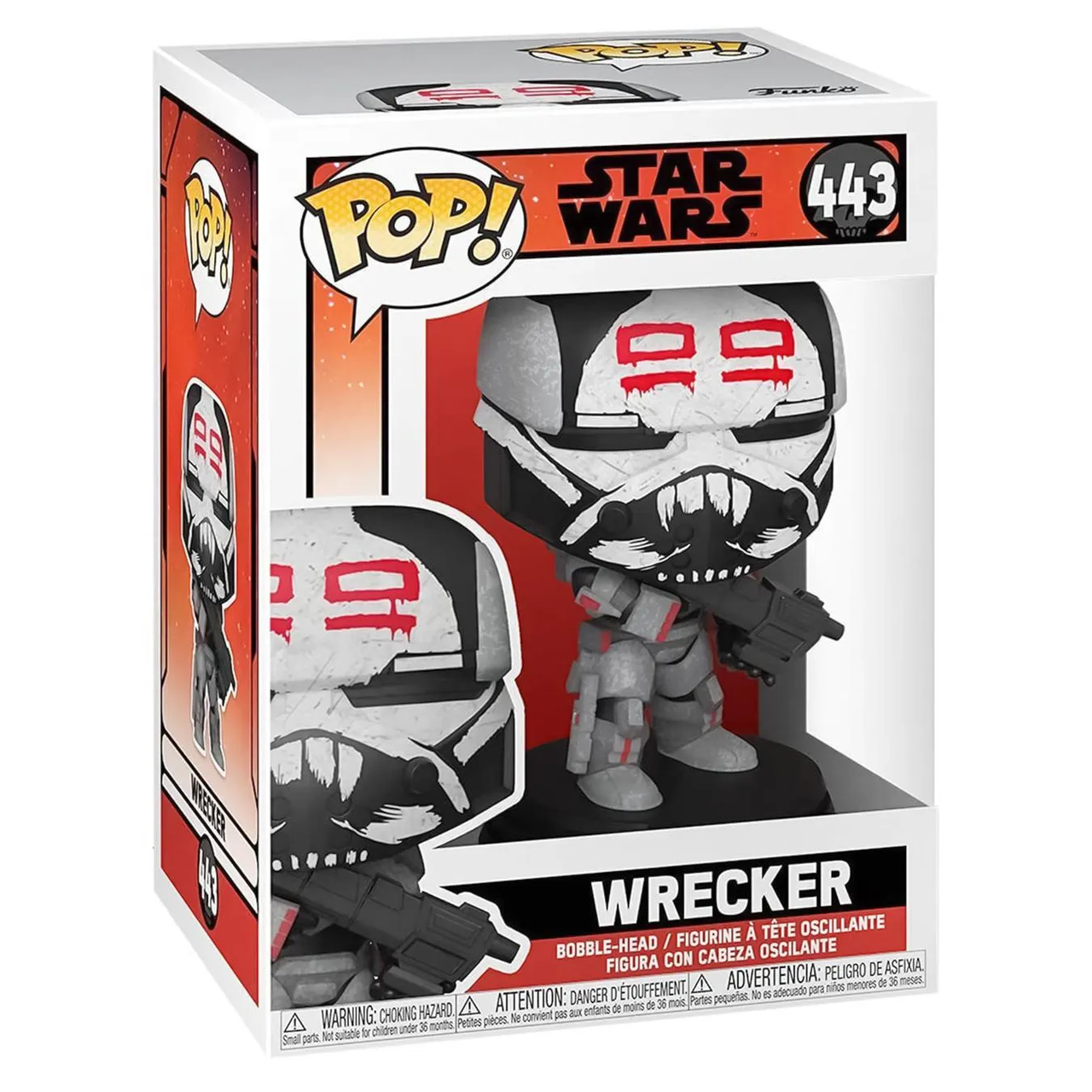 Фігурка Funko Pop Star Wars Wrecker 10 см (SW W 443) - фото 3