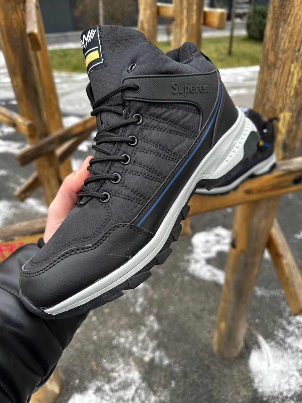 Черевики чоловічі зимові на хутрі з мембраною Bonote р. 41 26 см Чорний (30302640) - фото 5 Черевики чоловічі зимові на хутрі з мембраною Bonote р. 41 26 см Чорний (30302640) - фото 5