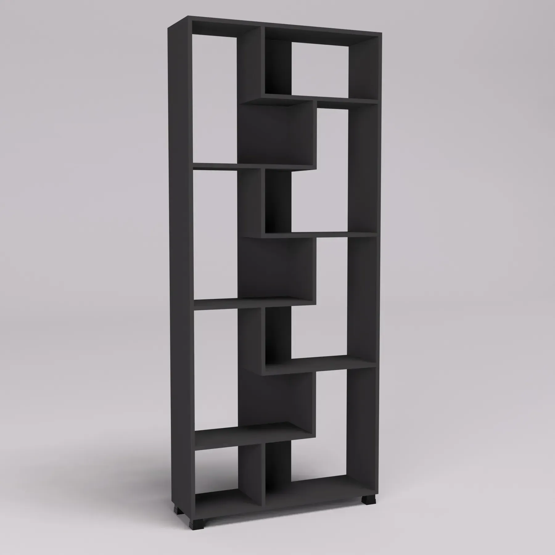 Стелаж Kontinent OS-4 80х25х190 см Антрацит (52810600) - фото 1 Стелаж Kontinent OS-4 80х25х190 см Антрацит (52810600) - фото 1