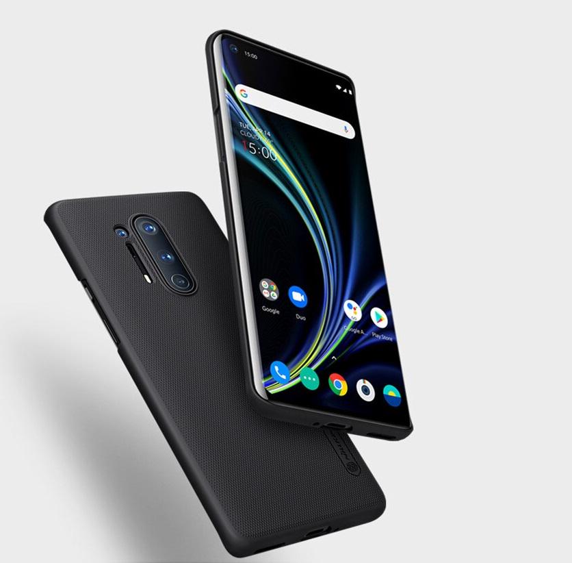 Чехол бампер Nillkin Super Frosted Shield для OnePlus 8 Black