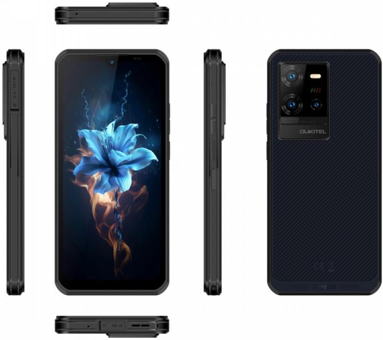 Смартфон Oukitel WP50 5G 4/256 Гб Global Version Black (2341259105) - фото 5