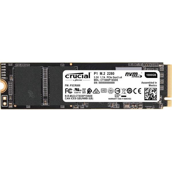 SSD накопичувач Crucial M.2 1TB (CT1000P1SSD8) P1