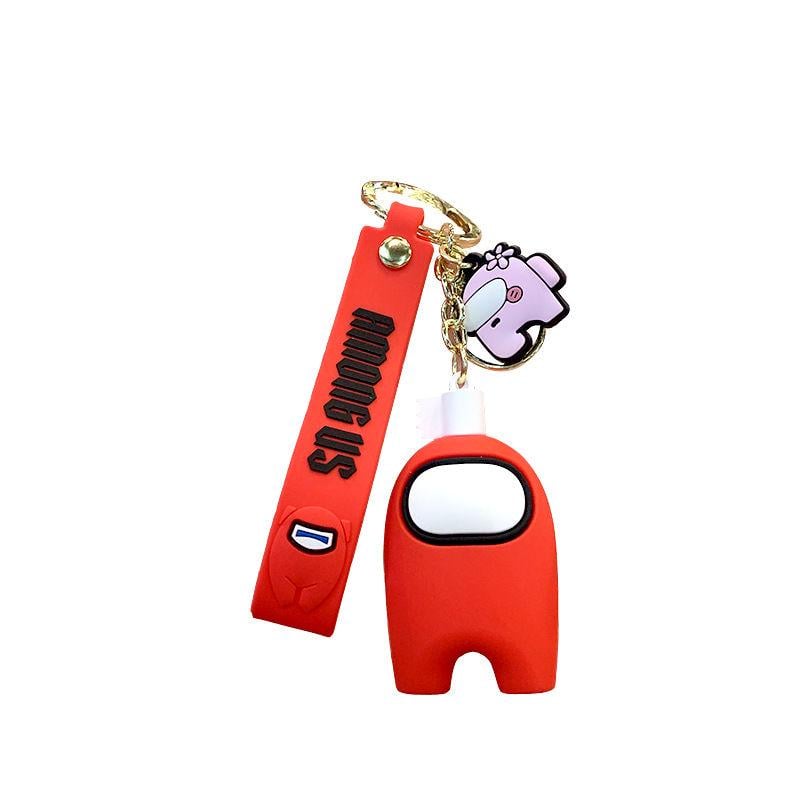 Брелок для ключів Ас Among Us Червоний (2e911047)