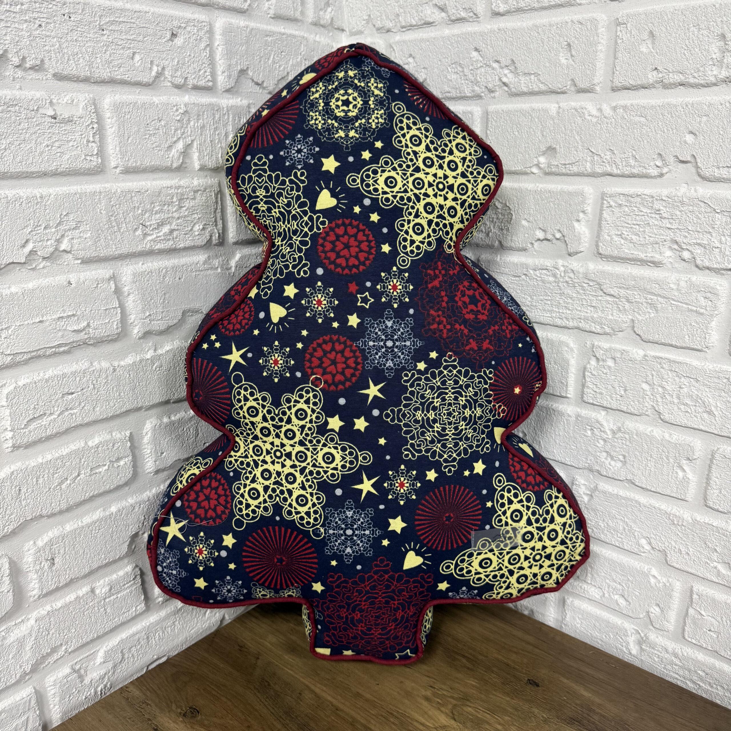 Подушка новогодняя Елка Comfort Home X-mas Big Snowflaker 45х60 см