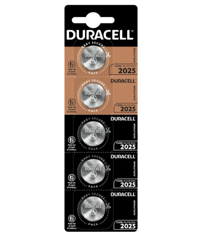 Батарейки Duracell HSDC 2025 5X1 5 шт. (5000394132146)