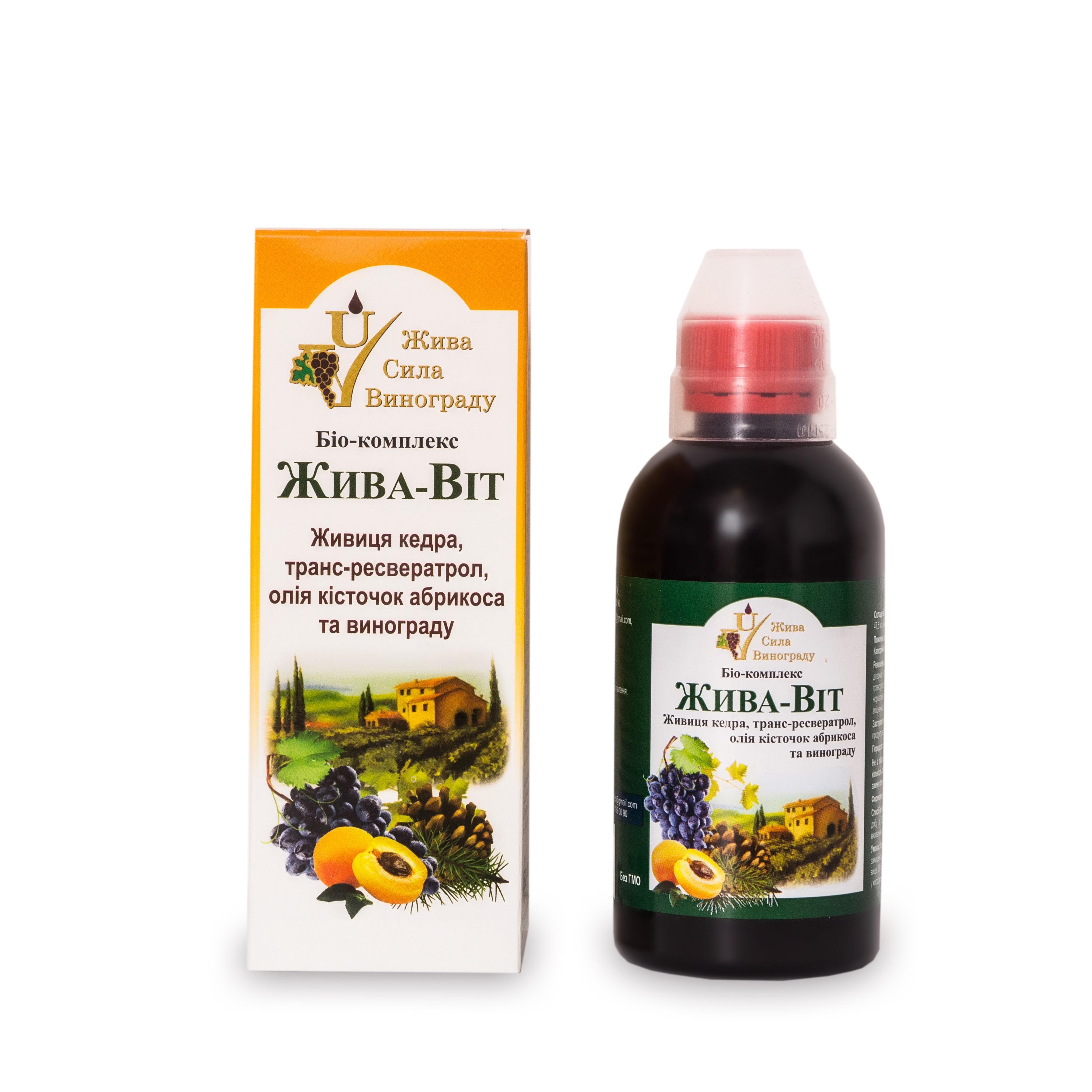 Біокомплекс Жива Сила Винограду Жива-Віт 250 мл (ЖСВ15)