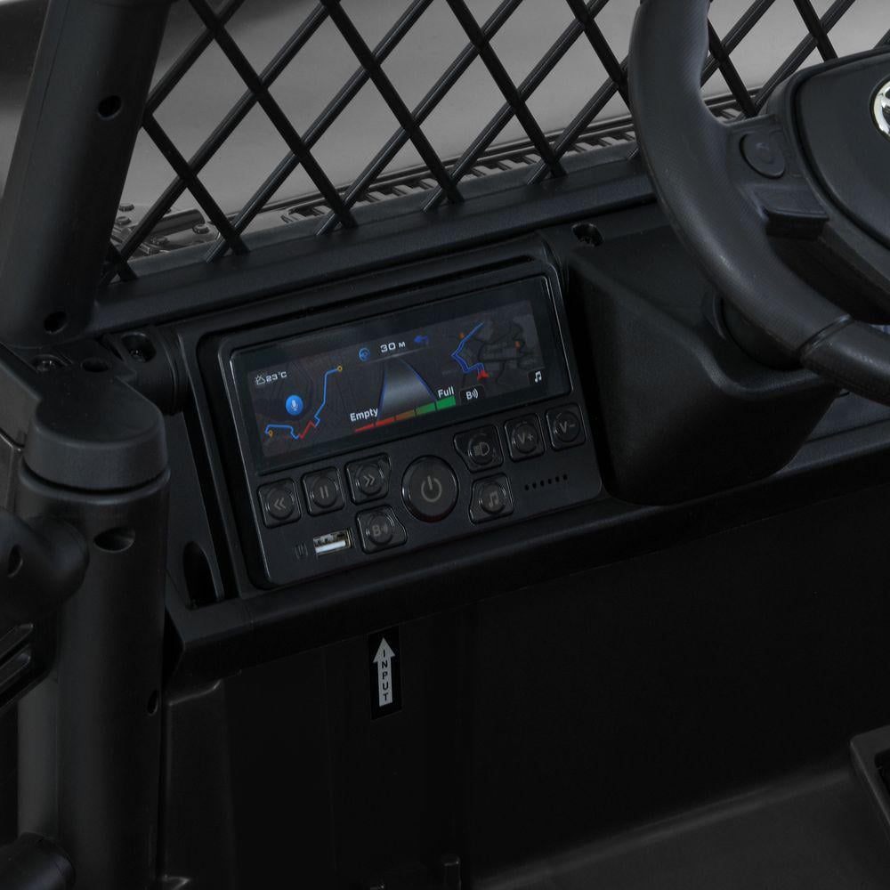 Дитячий електромобіль Bambi Jeep Toyota 2566AEBLR 4W Чорний - фото 7