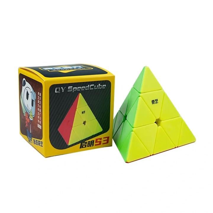 Головоломка пирамидка Qiming S3 Pyraminx со стальной шариком QiYi MoFangGe (137800) - фото 7 Головоломка пирамидка Qiming S3 Pyraminx со стальной шариком QiYi MoFangGe (137800) - фото 7