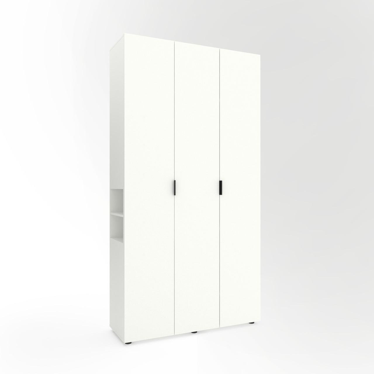 Шафа Metkas Home A015L ЛДСП 1200x420x2300 мм Білий Сніг - фото 2 Шафа Metkas Home A015L ЛДСП 1200x420x2300 мм Білий Сніг - фото 2