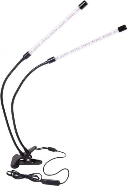 Фітолампа світлодіодна для рослин Suntech на 2 світильники повний спектр із таймером і гнучким кронштейном (000474) - фото 5 Фітолампа світлодіодна для рослин Suntech на 2 світильники повний спектр із таймером і гнучким кронштейном (000474) - фото 5