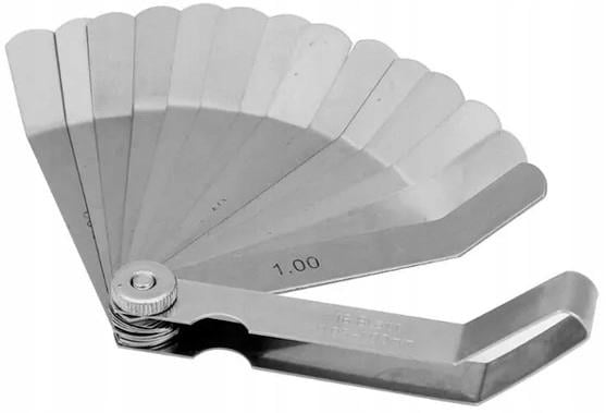 Щуп 16 вигнутих пластин 0,05-1 мм (QS15518)