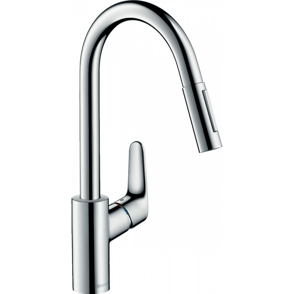 Змішувач для кухні Hansgrohe Focus M41 31815000 із висувною лійкою Хром (111770)