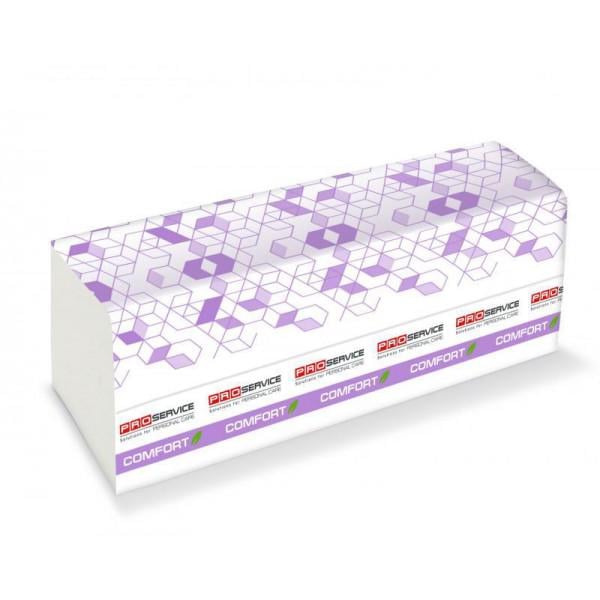 Паперові рушники PROservice Comfort eco Z двошаровий 200 шт. Білий (03415)
