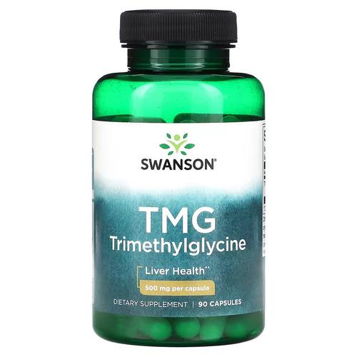 Бетаин Swanson TMG Trimethylglycine 500 мг 90 капс. (SWU466)
