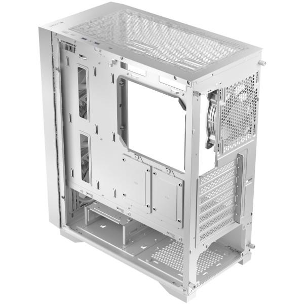 Корпус для компьютера LogicConcept DART PRO Midi-Tower ATX Mesh 4x120 мм White (AT-DART-PRO-0000-20) - фото 3