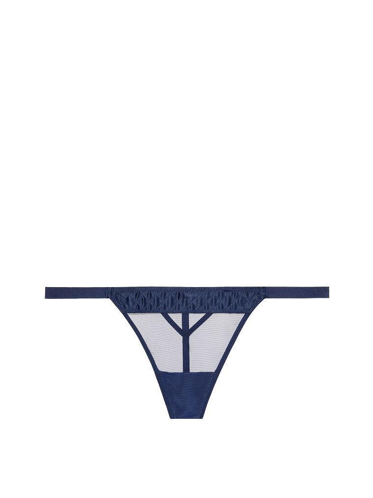 Комплект спідньої білизни Victoria's Secret 370-037 2-Push-up/стрінги 70В ХS Синій - фото 3 Комплект спідньої білизни Victoria's Secret 370-037 2-Push-up/стрінги 70В ХS Синій - фото 3