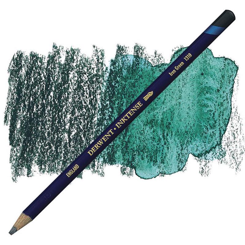 Олівець чорнильний Inktense 1310 Rosa 2301879 6 шт. Зелений сталевий (5028252261166) - фото 1