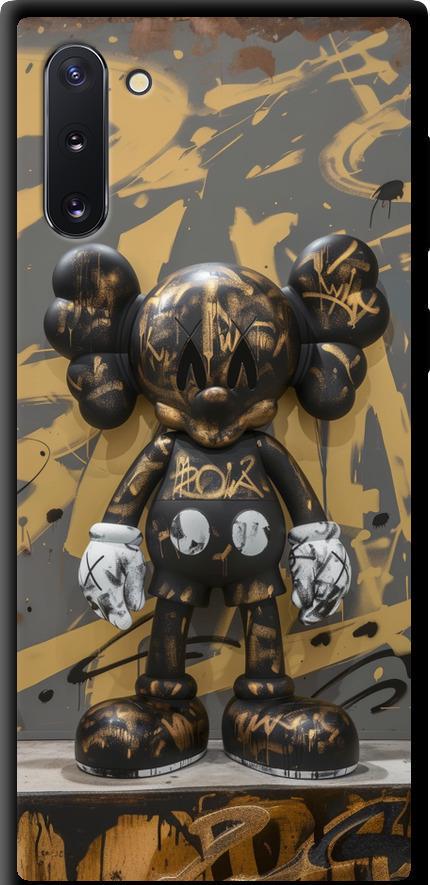 Чехол на Samsung Galaxy Note 10 Bronze kaws (6097b-1718-42517)
