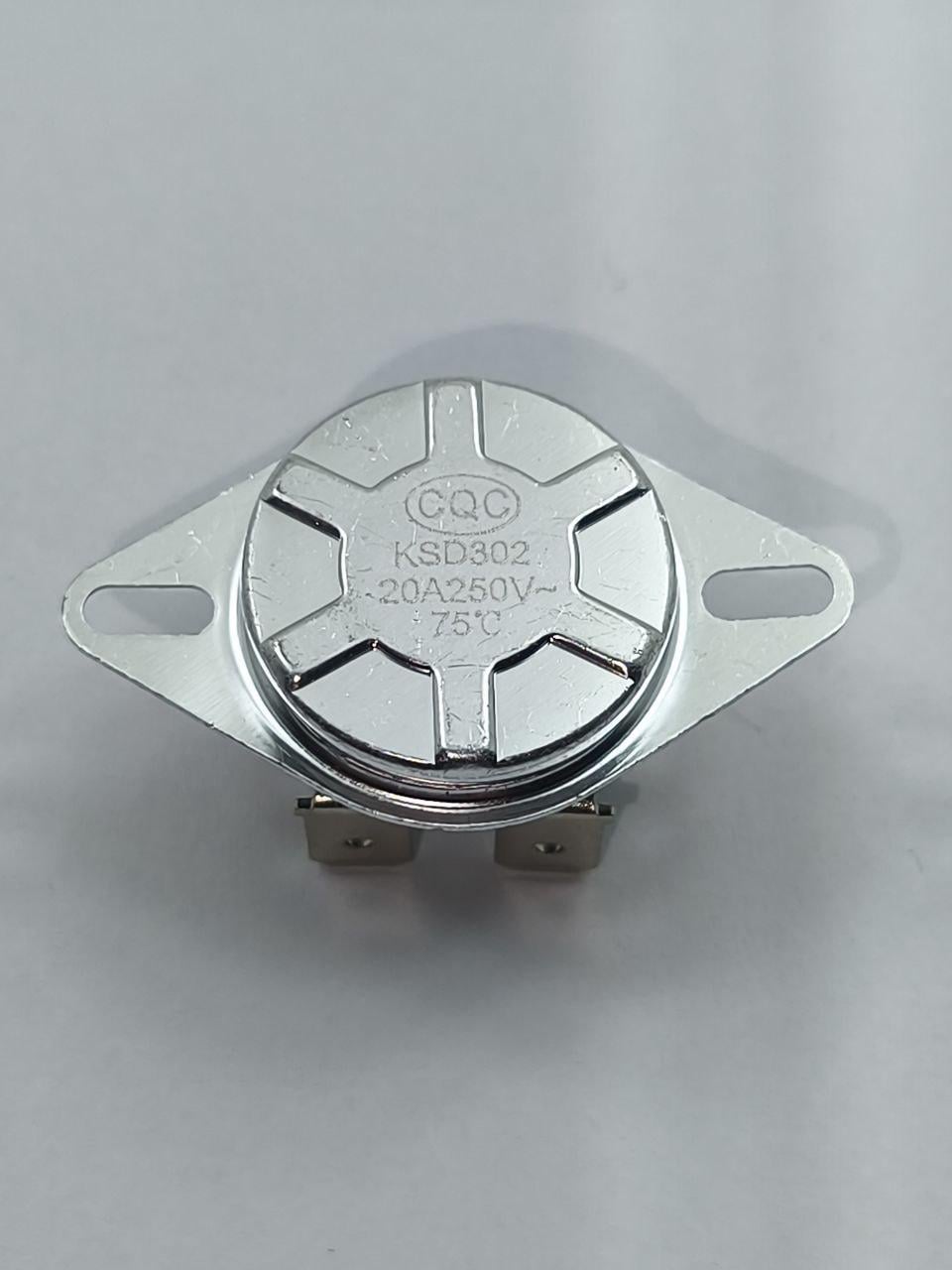 Термостат KSD302X 75° 20A 250V 4pin (33598)