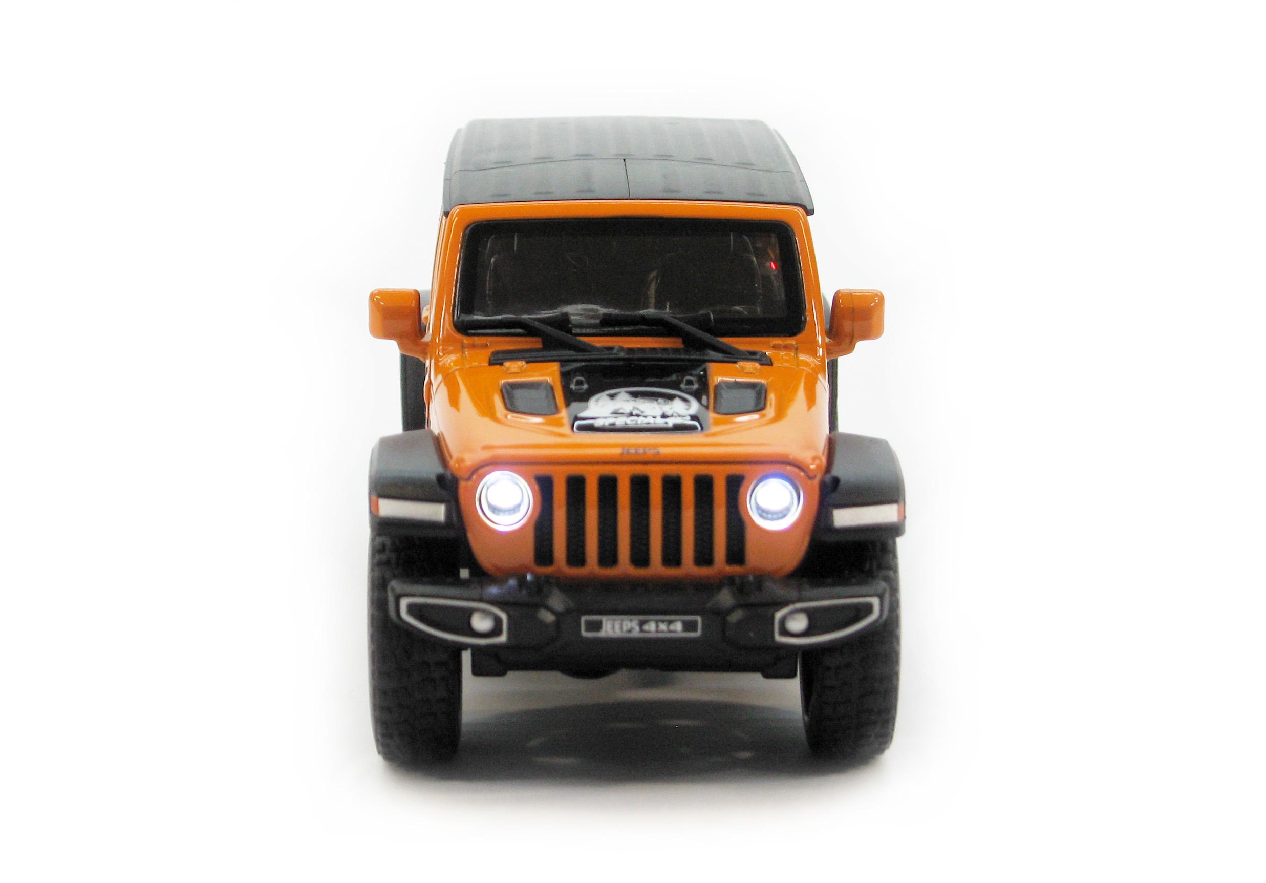 ᐉ Модель металлическая Jeep Wrangler (20615 O) • Купить в Киеве