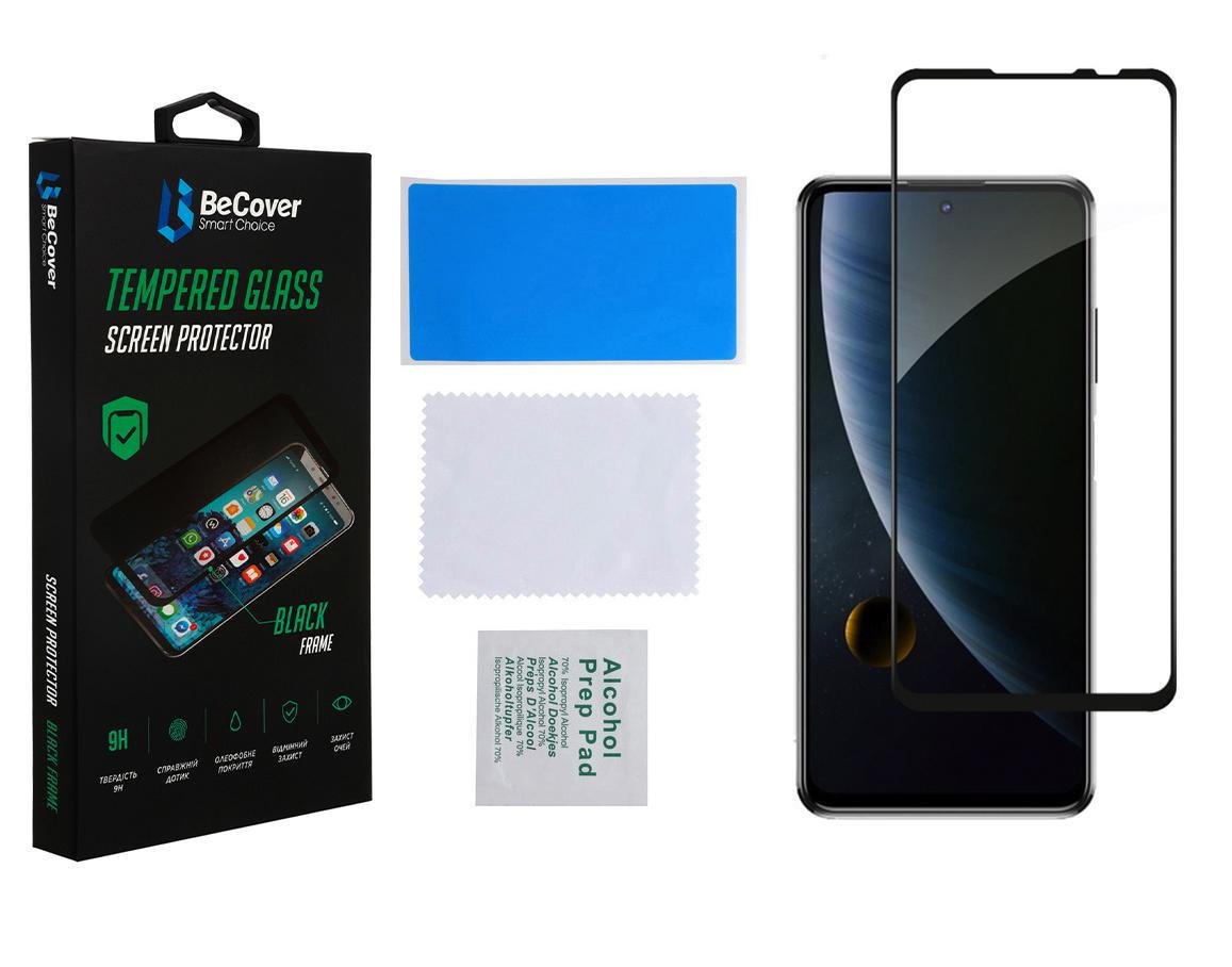 Захисне скло BeCover для ZTE Blade V30 Black (706914) - фото 3