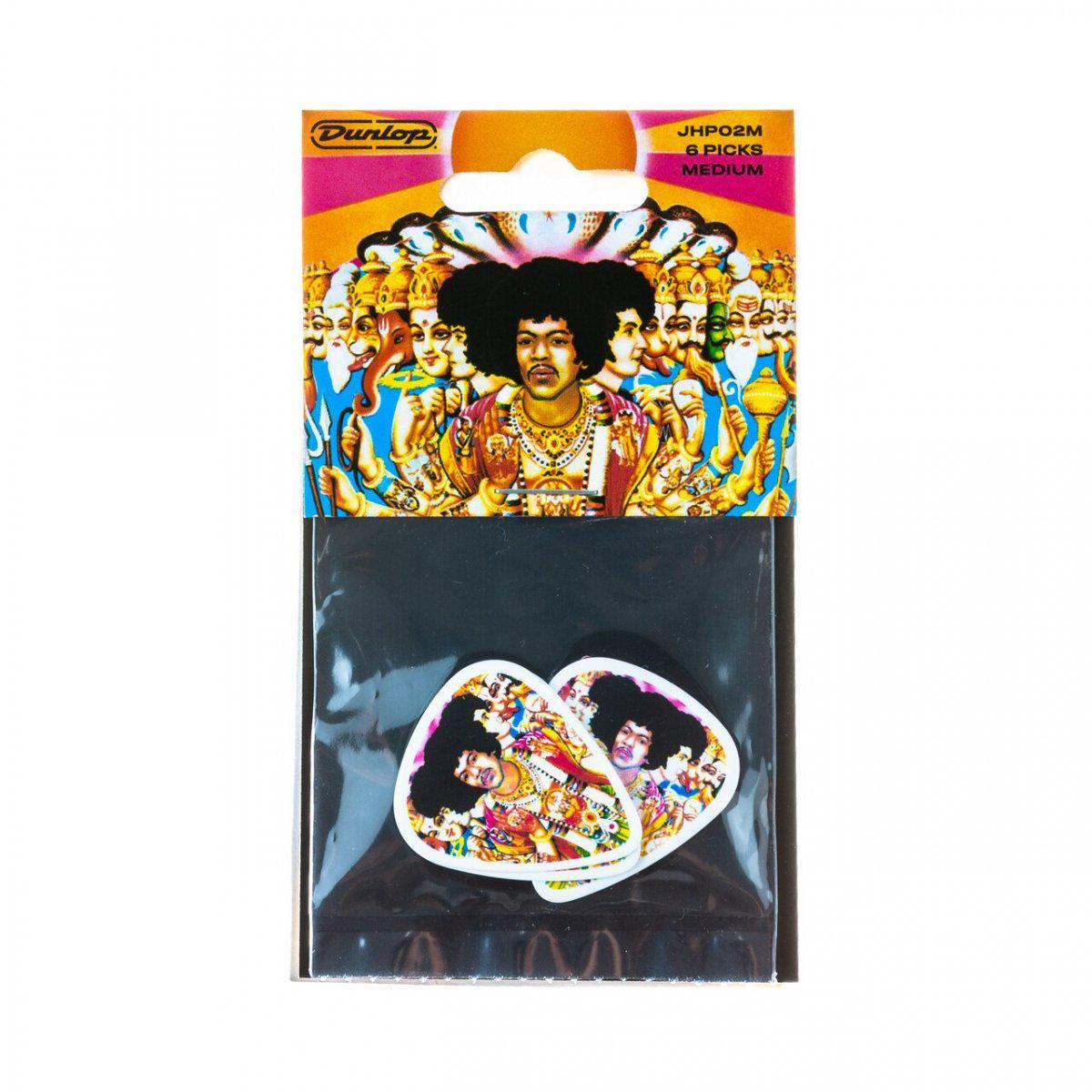 Медиатор Dunlop JHP02M Jimi Hendrix Axis: Bold As Love Medium 6 шт. (127227)