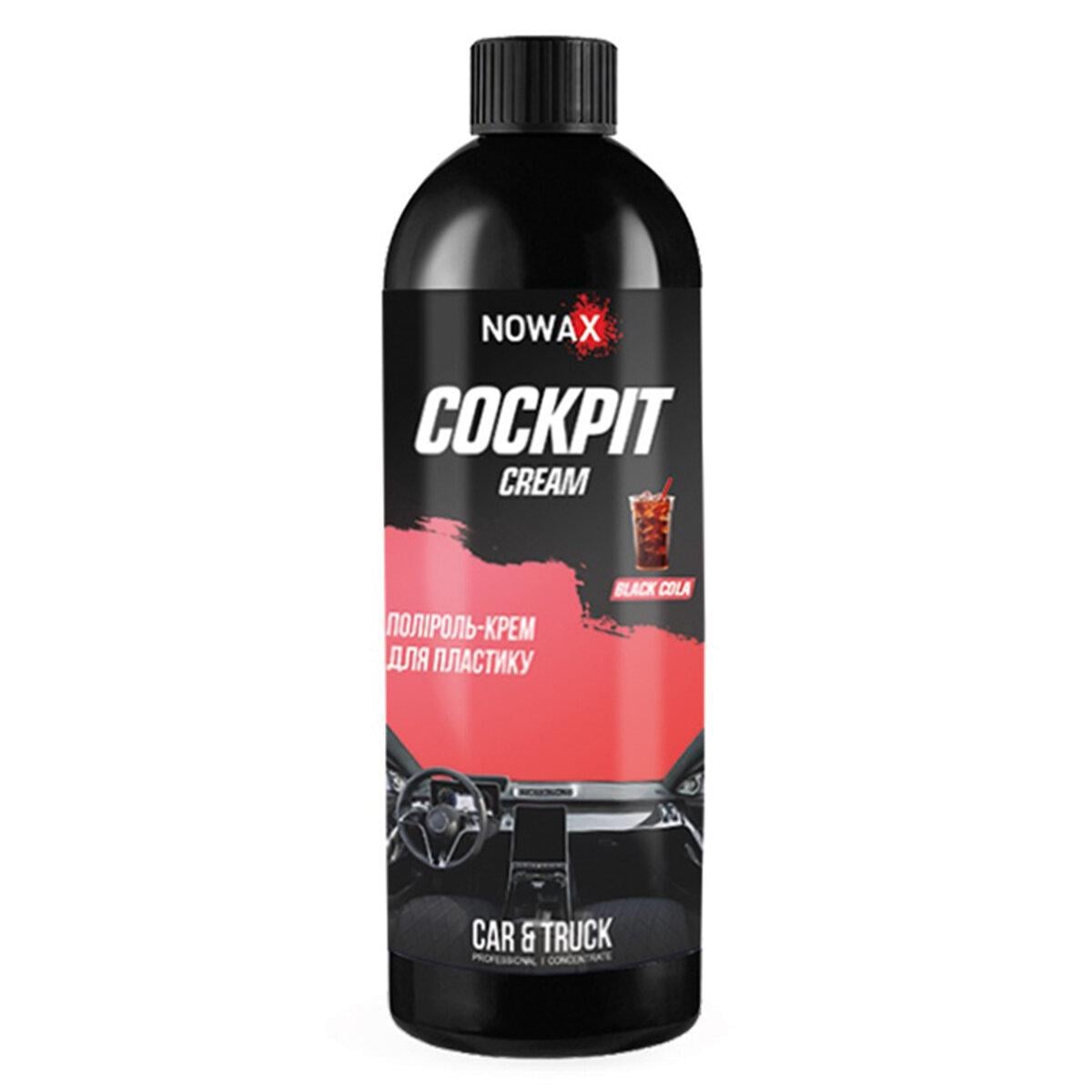 Крем-полироль для пластика Nowax Cockpit Cream Black Cola 750 мл (11099)