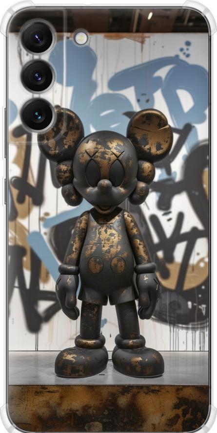 Чехол на Samsung Galaxy S22 Plus Bronze kaws v2 (6098sp-2495-42517)