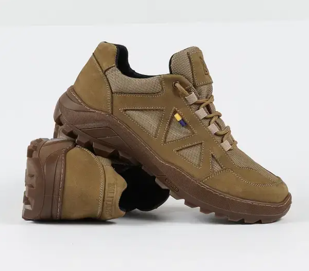 Кроссовки мужские демисезонные натуральный нубук р. 40 Песочный - фото 2 Кроссовки мужские демисезонные натуральный нубук р. 40 Песочный - фото 2