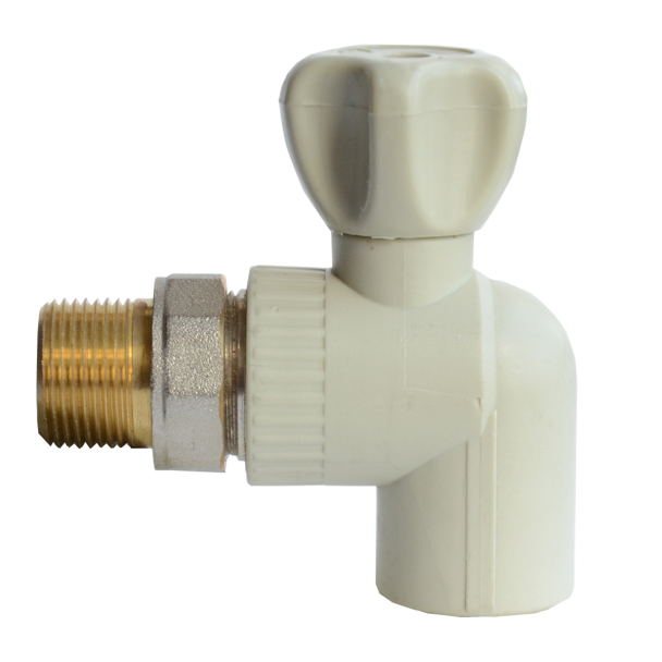 Кран шаровой Formul PPR угловой с американкой наружная резьба-пайка Ду 20 мм 1/2" (TAR-000057458) - фото 2 Кран шаровой Formul PPR угловой с американкой наружная резьба-пайка Ду 20 мм 1/2" (TAR-000057458) - фото 2