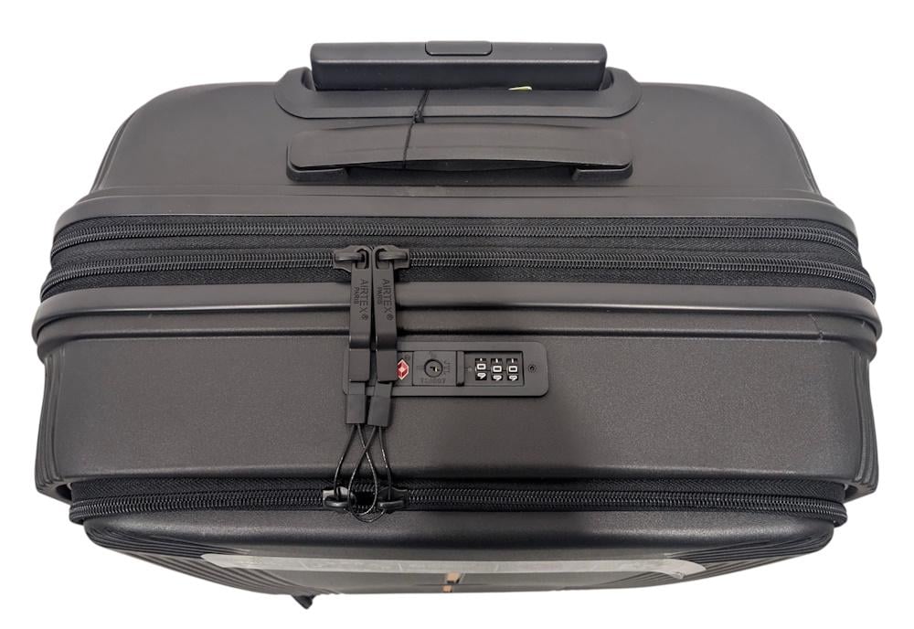 Валіза велика Airtex 647 поліпропілен L Чорний - фото 5