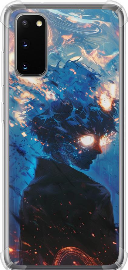 Чехол на Samsung Galaxy S20 Сатору Годжо (6129sp-1824-42517) Чехол на Samsung Galaxy S20 Сатору Годжо (6129sp-1824-42517)