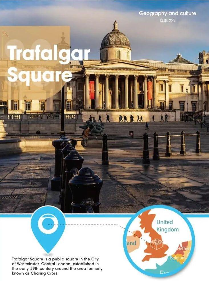Конструктор 3D Wange Архітектура Трафальгарська площа Лондон Trafalgar Square 5249 для дітей та дорослих 1245 деталей - фото 4 Конструктор 3D Wange Архітектура Трафальгарська площа Лондон Trafalgar Square 5249 для дітей та дорослих 1245 деталей - фото 4