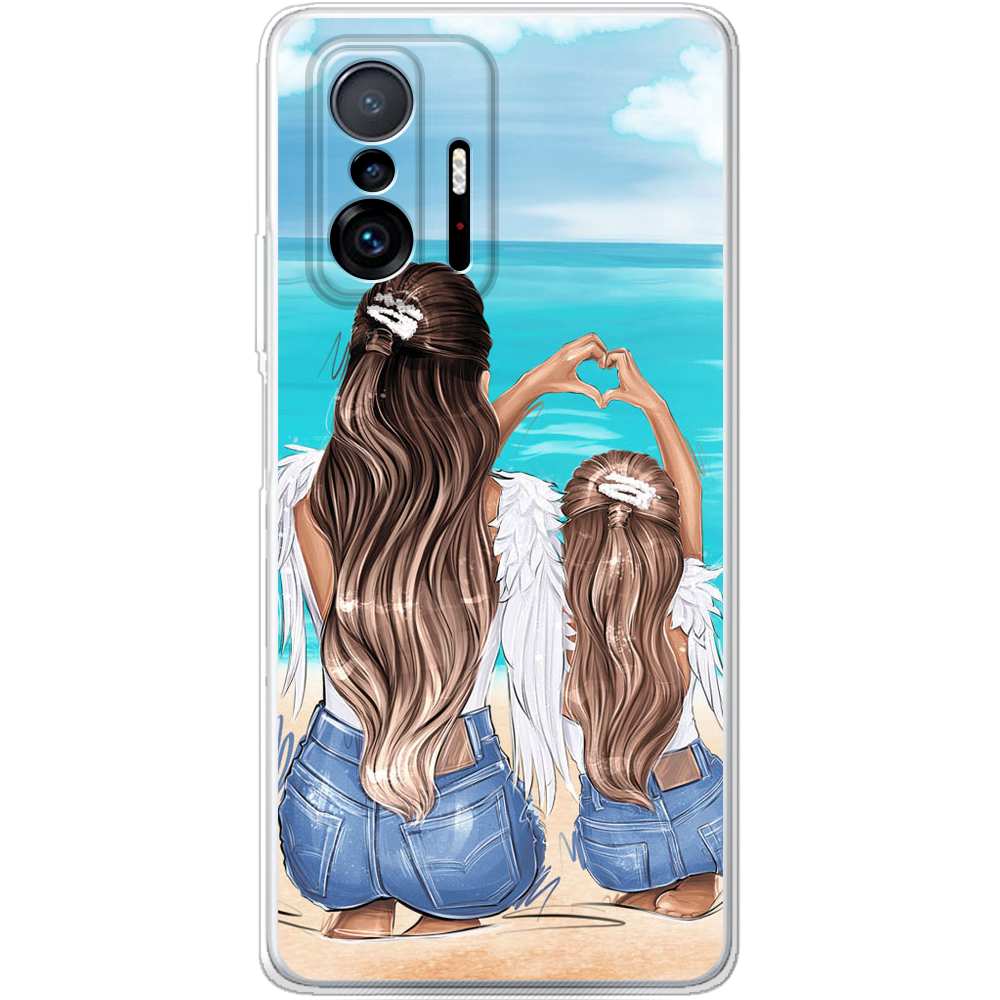 Чохол BoxFace Xiaomi 11T / 11T Pro Family Vacation Прозорий силікон (43423-up2380-43423)