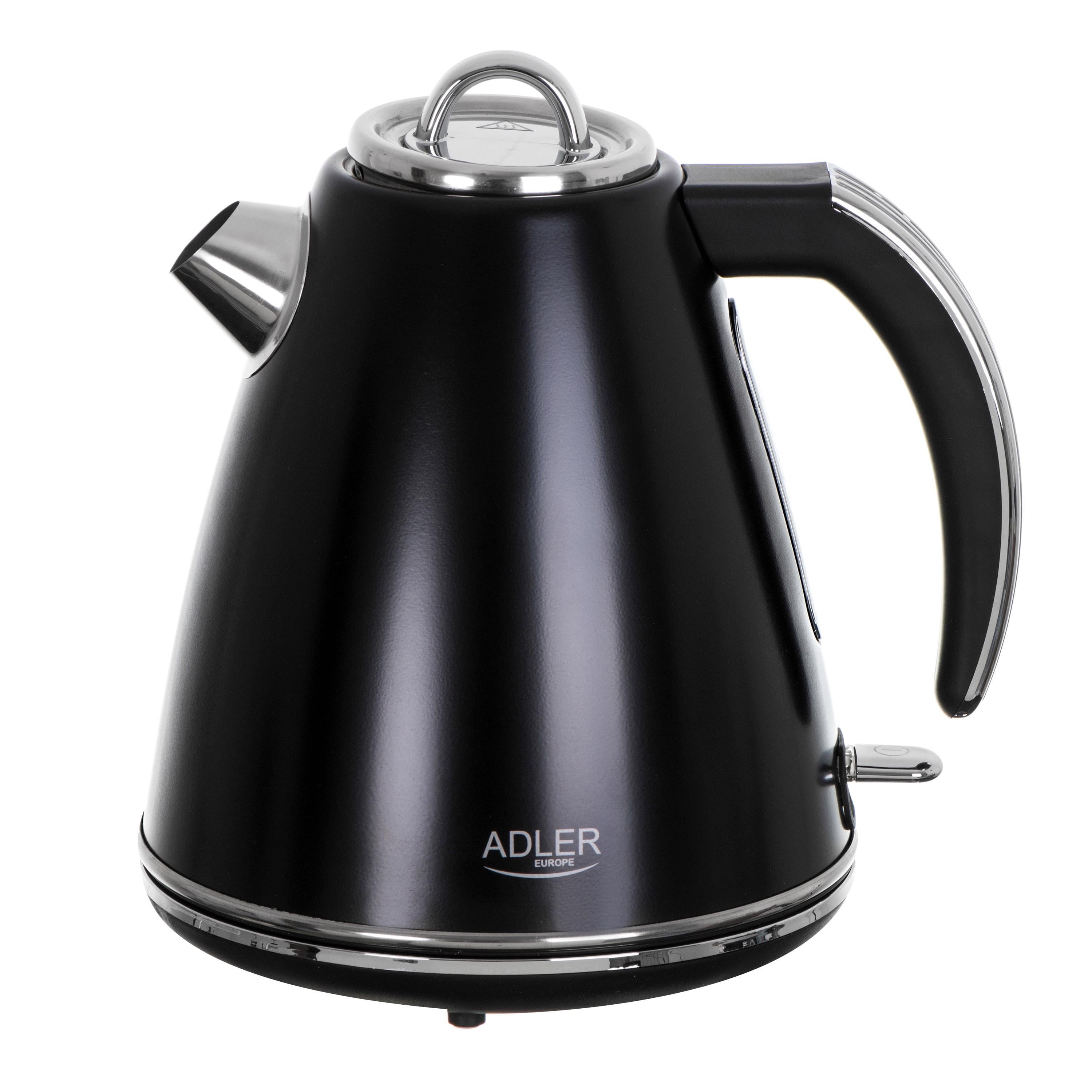 Электрочайник Adler AD 1343 STRIX в стальном корпусе 1,5 л Black Электрочайник Adler AD 1343 STRIX в стальном корпусе 1,5 л Black