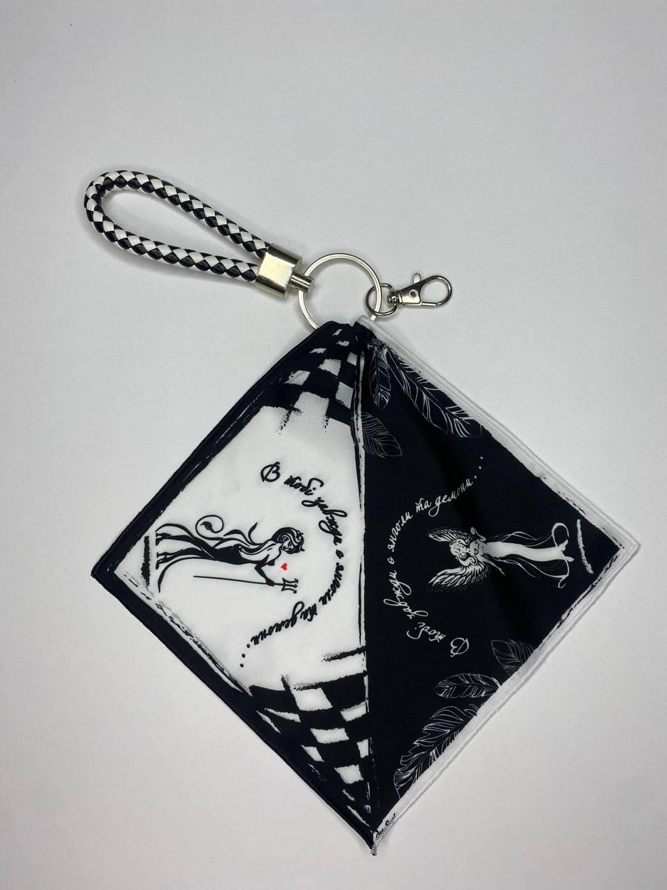 Брелок-платок дизайнерский My Scarf Ангелы и демоны (31913454)