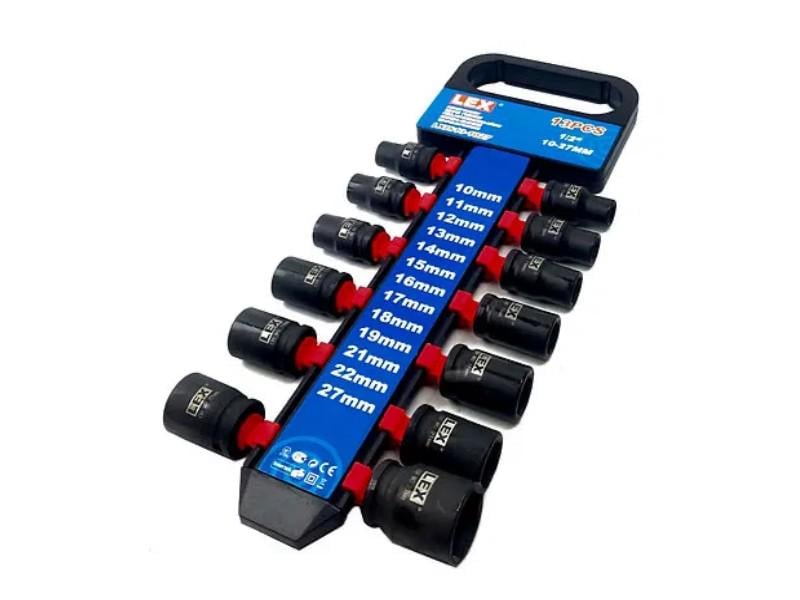Набір головок LEX LXIS13 ударні 10-27 мм (10215)