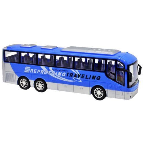 Автобус пластиковый 7х10х32 см Blue (198994)