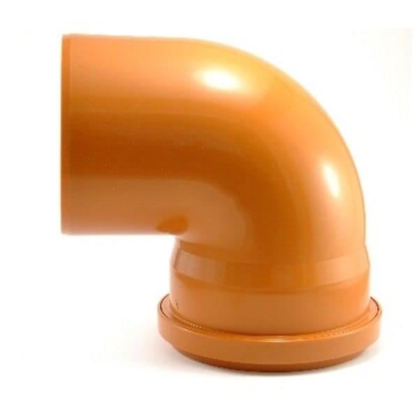 Колено наружной канализации Magnaplast KGB 160 мм 87° (22140)